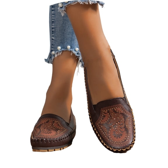 Loafers for Women Business Casual Shoes Comfortable Lightweight Penny Loafers Slip On Work Flats Moccasins Driving Boat Shoes