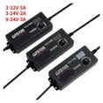 thumbnail image 1 of Alimentation Électrique Réglable AC DC 3V 5V 9V 12V 24V, Écran d'Affichage Alimentation Universelle 5 12 Volts, Sortie Stable, 1 of 6