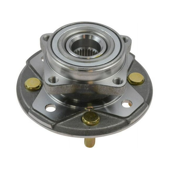 Wheel Hub Assembly - Compatible with 1990 - 1997 Honda Accord 2.2L 4-Cylinder 1991 1992 1993 1994 1995 1996