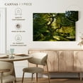 thumbnail image 5 of Elephant Stock Japanese Maple Garden Wall Art - Horizontal Canvas Wall Art - Lobby Wall Decor - Floral And Botanical Canvas - Green And Brown Decor - 51" x 34", 5 of 8