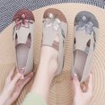 thumbnail image 5 of Willtoo Womens Orthopedic Shoes Flower Embroidered Arch Support Tennis Shoes Breathable Non Slip Slip on Work Shoes Knitted Mesh Stretch Soft 2026 Foam Shoes, 5 of 7