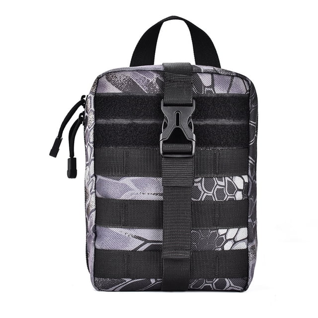 Eigraketly Bolsa de almacenamiento al aire libre Camping Senderismo Accesorios de supervivencia Riñonera Pesca Montañismo Bolsillo Oxford Paquete de Type2 NO2 Eigraketly OD010881-04