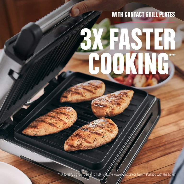 George Foreman Family Size Contact Smokeless Ready Grill