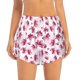 thumbnail image 2 of Balery Lilies Flowers Pantalones cortos deportivos para mujer con forro y dos bolsillos, elásticos, para entrenamiento, gimnasio, yoga-Small, 2 of 7