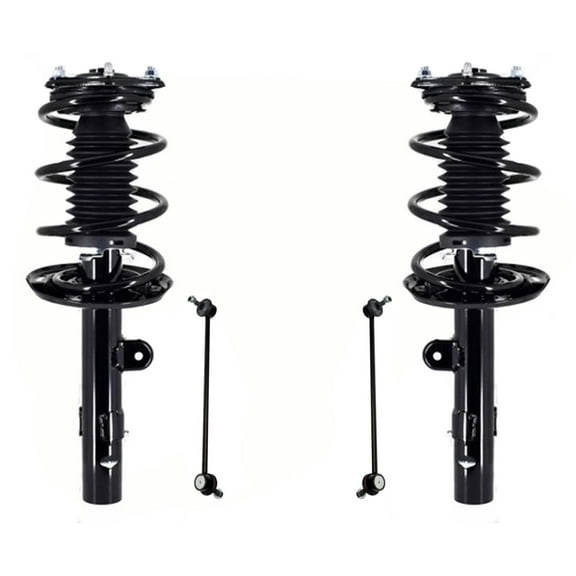 Front Complete Struts Assembly & Sway Bar Links For 2018-2021 Honda Accord 1.5L