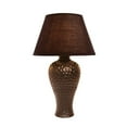 thumbnail image 3 of Simple Conceptions Texturées Stucco Curvy Lampe de table en céramique, 3 of 3
