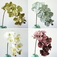 thumbnail image 3 of 1Pc Artificial Flower Butterfly Orchid Lifelike Garden DIY Party Wedding Decor, 3 of 7
