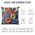 thumbnail image 5 of BANET Farmhouse Throw Pillow Covers Colorful Flower Outdoor Decorative Cushion Pillows Cover Pillow Cases for Sofa Couch Living Room Bed Home Decor White, 5 of 5