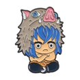 thumbnail image 1 of Jouets Périphériques de Jeu d'Animation Demon Slayer Tanjirou Nezuko Broche en Métal Badge Q-Version Décorations Anime Action Collection, 1 of 5