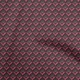 thumbnail image 1 of oneOone Cotton Poplin Twill Fuschia Pink Fabric Geometrical Floral Fabric For Sewing Printed Craft Fabric By The Yard 56 Inch Wide, 1 of 4