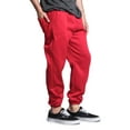 thumbnail image 4 of Men's Basic Fleece Jogger Sweatpants with Pockets, Up to 5X, 4 of 6