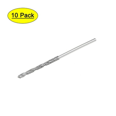 

Uxcell 0.05 Metric Coated Twist Drill Bit Diamond High Speed Steel Silver Tone 10pcs