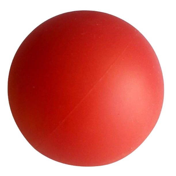 Bola de silicona Sunnimix Fitness Yoga Massager para espalda Hombro Músculo relajante rojo