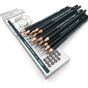 Drawing Pencils 14pcs/set 12B, 10B, 8B, 7B, 6B, 5B, 4B, 3B, 2B, B, HB, 2H, 4H, 6H Graphite Sketching Pencils Professional Sketch Pencils Set for Drawing