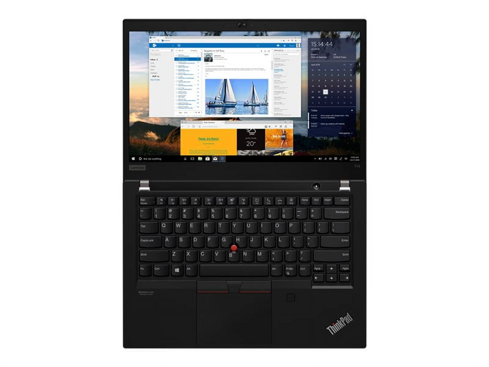 Lenovo ThinkPad T14 Gen 1 20S0002KUS 14" Notebook - Core i5-10210U - 16GB RAM - 512GB SSD - 1920 x 1080 - Intel UHD Graphics - Windows 10 Pro - Black