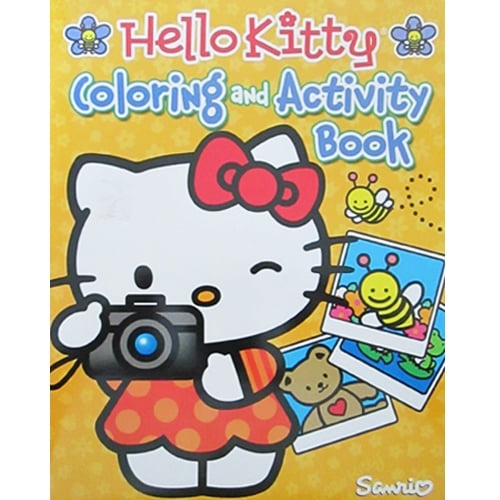 Download Book Hello Kitty Coloring And Activity Book - Green ...