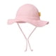 thumbnail image 3 of Gorro de sol para bebé DANMY UPF 50+, ajustable, rosa, 6-24 meses, 3 of 7