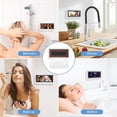 thumbnail image 4 of Shower Phone Holder Waterproof, Anti-Fog Touch Screen Shower Phone Case, Wall Mount Phone Holder for Shower Bathroom Mirror Bathtub, Compatible with 4.7"-6.8" Mobile Phones, 4 of 7