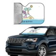 thumbnail image 4 of Windshield Sun Shade Foldable Car Front Window Sunshade For Car Suv Trucks Vans - Best Heat Shield Blocker Visor Cover Blocks Uv Rays And Keeps Your Vehicle Cool-Small, 4 of 5