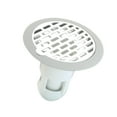 thumbnail image 2 of Shower Drain Bathroom Insert Floor Drain Backflow Preventer Drain Valves s Drain Strainer for Bathtub Sink Sewer White, 2 of 8