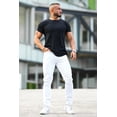 thumbnail image 2 of GINGTTO Men's Lightweight Stretch Slim Fit Denim Jeans for Casual Daily Wear, 2 of 6