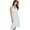 White, variant on Scully Women's Peruvian Cotton Halter Midi Dress - PSL-054 WT US