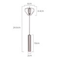 thumbnail image 3 of yaaqii Hand Mixer Whisk Stainless Steel Whisk Hand Push Rotary Mixer, 3 of 6