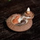 thumbnail image 4 of Quemador de de reflujo de retro Estatua de de cascada Soporte de para sala de Teahouse Macarena Incensario de reflujo, 4 of 8