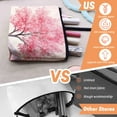 thumbnail image 3 of Makeup Bag Small Toilet Cosmetic Bags Travel Makeup Case Waterproof for Women Girls 6.7X9.45inches - Gorgeous Pink - Blossomed Tree, 3 of 7