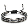 thumbnail image 1 of Nvzi Pulsera hecha a mano con capas de piedra natural, pulseras envolventes con cuentas apilables, regalos de moda, T, 1 of 5