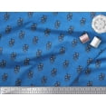 thumbnail image 3 of Soimoi Velvet Fabric Dot & Floral Artistic Decor Fabric Printed Yard 58 Inch Wide, 3 of 5