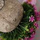 thumbnail image 4 of Planta Artificial En , Faux Plástico Falso Melaleuca Bonsai interior y exterior Hogar Jardín Oficina Boda Decoración Para -13cm / 5.12 '' - Púrpura Colco Flor en maceta de Gypsophila falsa, 4 of 8