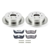 Ultimate Brakes Rear Semi-Metallic Brake Pad and Rotor Kit with Hardware WM81387