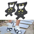 thumbnail image 4 of Un Par Al Aire Libre, Cubierta Antideslizante Antideslizante Ice Snow Spike 10 Stud Anti Diez Clavos Gripper Camping Shoes Covers, 4 of 7