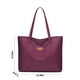 thumbnail image 3 of Bolso de mano grande de nylon con hebilla de yoga y bolsa de nylon grande para mujer | 13,38x4,33x11,02 pulgadas | Negro, Azul, Púrpura, Verde, | Organizador de compras en gimnasios de trabajo ligero, 3 of 8