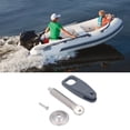 thumbnail image 4 of Transom Clamp Assy, Outboard Motor Transom Clamp 663 43118 Anti Vibration Stainless Steel Aluminum Durable  For 40HP Engine, 4 of 8