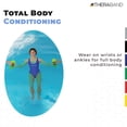 thumbnail image 4 of THERABAND Aquafins, Exercise Kit, Water Resistance Training, Upper and Lower Body, 4 of 8
