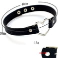 thumbnail image 2 of kayannuo Valentines Day Punk Leather Neck Chain Collar Heart Love Jewelry Female Neck Clavicle Chain, 2 of 3