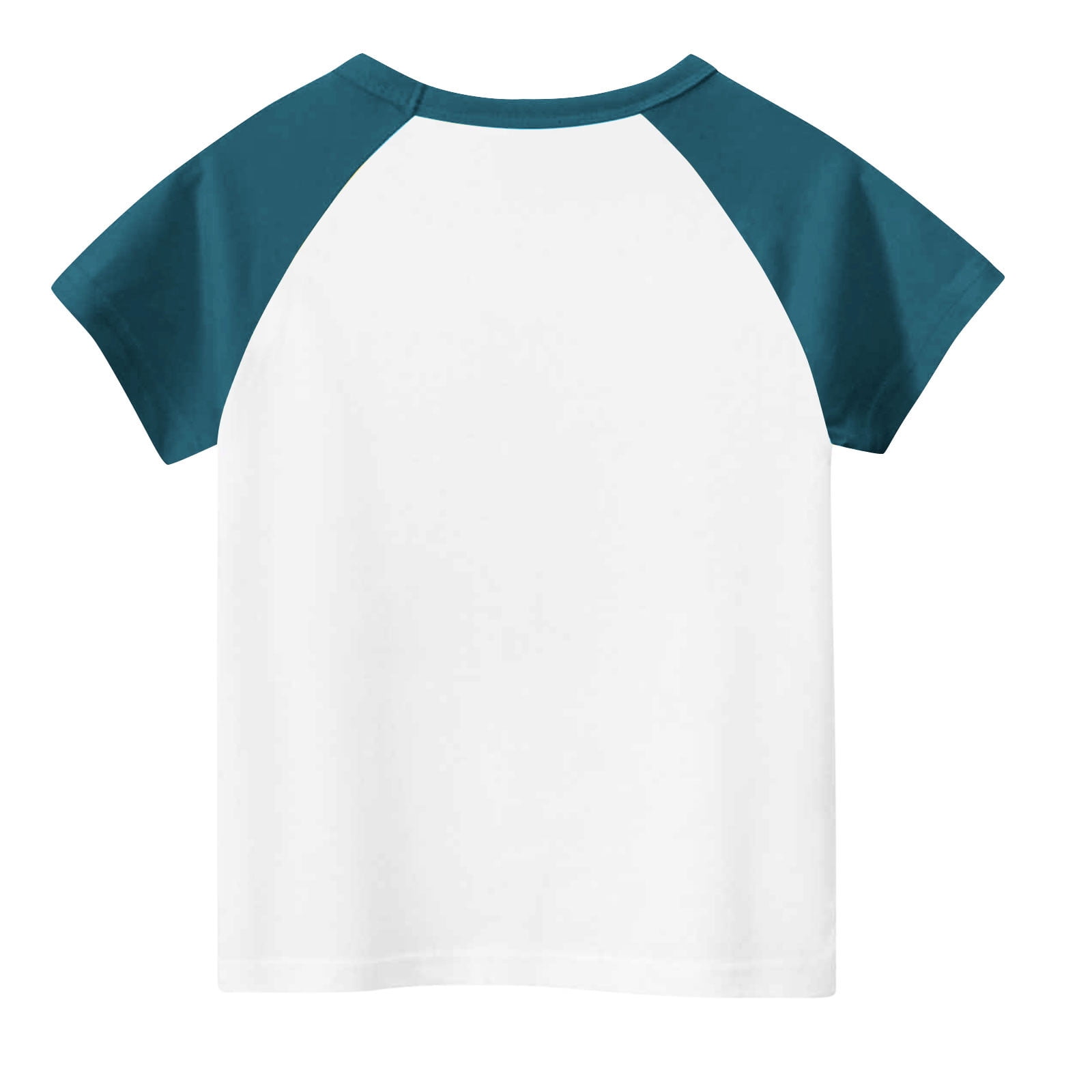 T-shirt Garçon Préporté 9-10 Ans – Bleu Géométrique – Manches Longues – Col Rond – Preworn