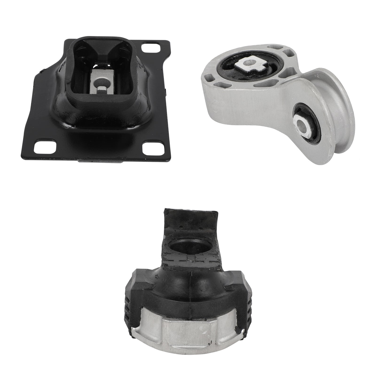 ECCPP Engine Motor Mount and Transmission Mount and Torque Strut Mount Set Fit For Ford Focus 2008 2009 2010 2011 L4 2.0L A2986 A5322 A5312