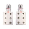 thumbnail image 2 of keepw Pack of 2 Car Battery Terminal Clamps Audio Positive Negative Port Connector, 2 of 6
