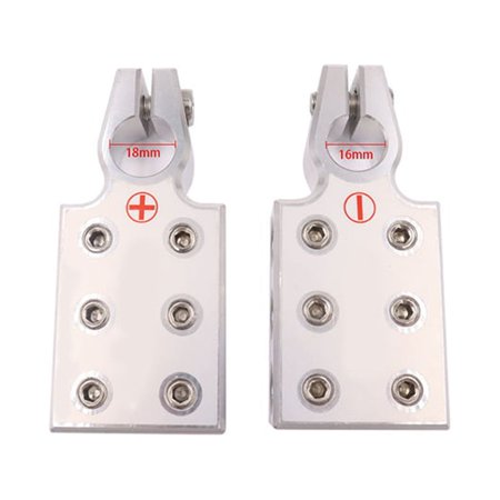 tredstone 2 Pieces Car Battery Terminal Clamps Aluminum Alloy Audio ...