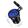 thumbnail image 2 of Cargador USB de 45 W enchufe IP66 resistente al agua para coche USB para coche motocicleta marina, 2 of 9