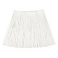thumbnail image 1 of Unique Bargains 2 Yards 12 Inch Faux Leather Fringe Trim Tassel Fringe for Sewing, Beige, 1 of 6