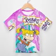 thumbnail image 3 of Rugrats Kid Shirts Unisex Casual Tops 3D Print Graphic Tees Short Sleeve T Shirts for Boys Girls 100CM, 3 of 8