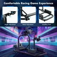 thumbnail image 4 of Marada Racing Simulator Cockpit Stand Stable Adjustable Fit for Logitech G920 G29 G27 T248PS T248, 4 of 9