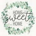 thumbnail image 2 of Allen, Kimberly 20x20 Gold Ornate Wood Framed with Double Matting Museum Art Print Titled - Home Sweet Home Wreath, 2 of 4