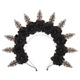 thumbnail image 1 of MasteelfCA Coiffe Décorative Diadème Fleur Couronne Diadème Cheveux Ornement, 1 of 8