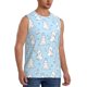 thumbnail image 2 of Fotbe Rabbit And Bird Men's Camiseta sin Mangas Estampada para Hombres, Playera Casual para Gimnasio, Entrenamiento, Playa-Small, 2 of 7