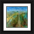 thumbnail image 1 of Lenssen, Georganna 26x26 Black Ornate Wood Framed with Double Matting Museum Art Print Titled - Farm Dog, 1 of 4